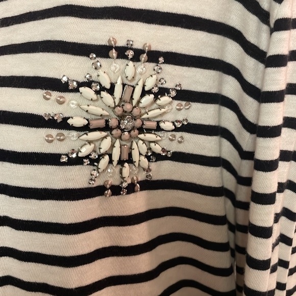 J Crew beaded top - Picture 2 of 7